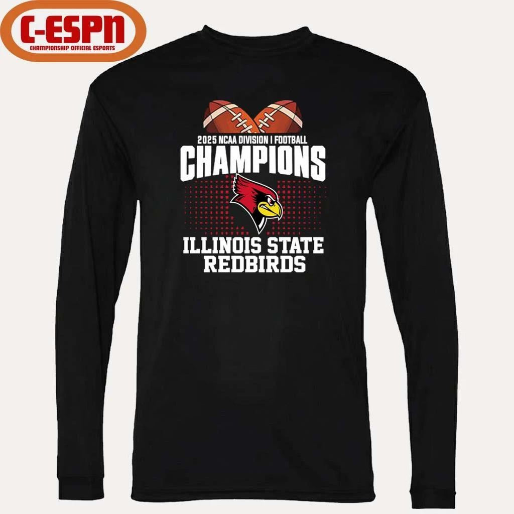 Illinois State Football 2025 NCAA DI FCS National Champions T-Shirt