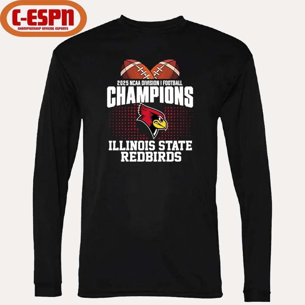 Illinois State Football 2025 NCAA DI FCS National Champions T-Shirt