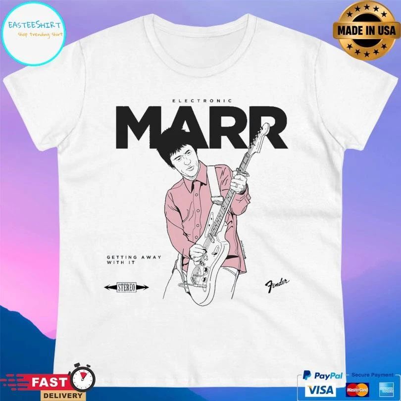 Electronic Marr Getting Away With It T-shirts
