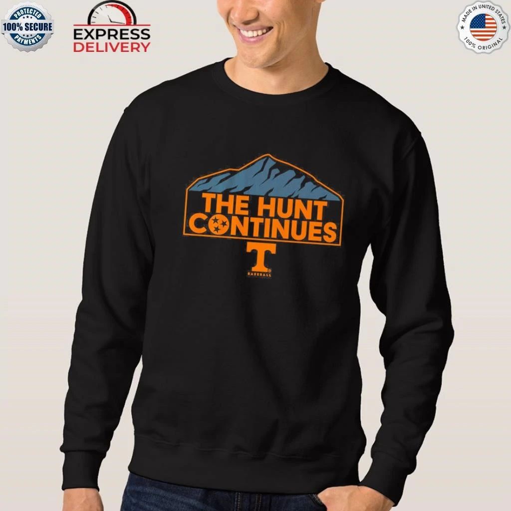 Tennessee Baseball The Hunt Continues Mountain Logo Shirt
