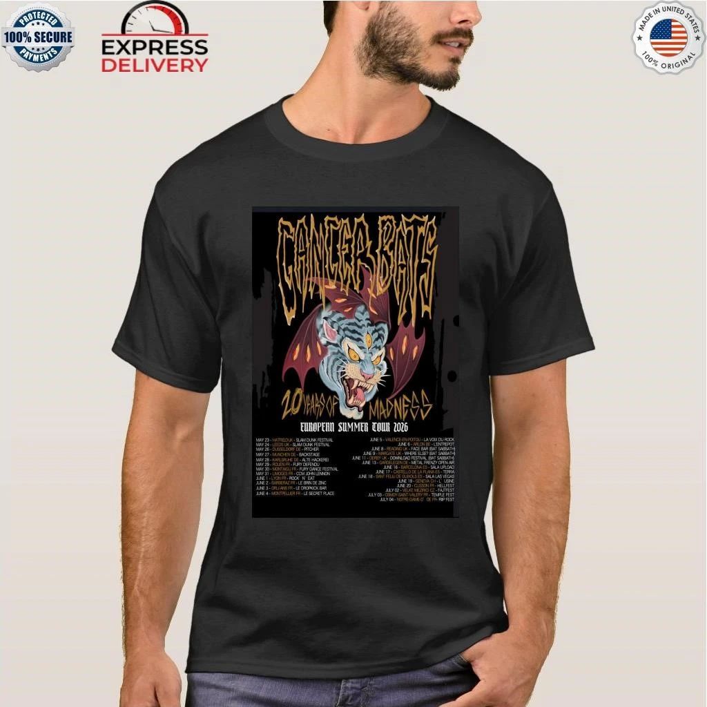 Cancer Bats Summer Tour EU 2026 Shirt