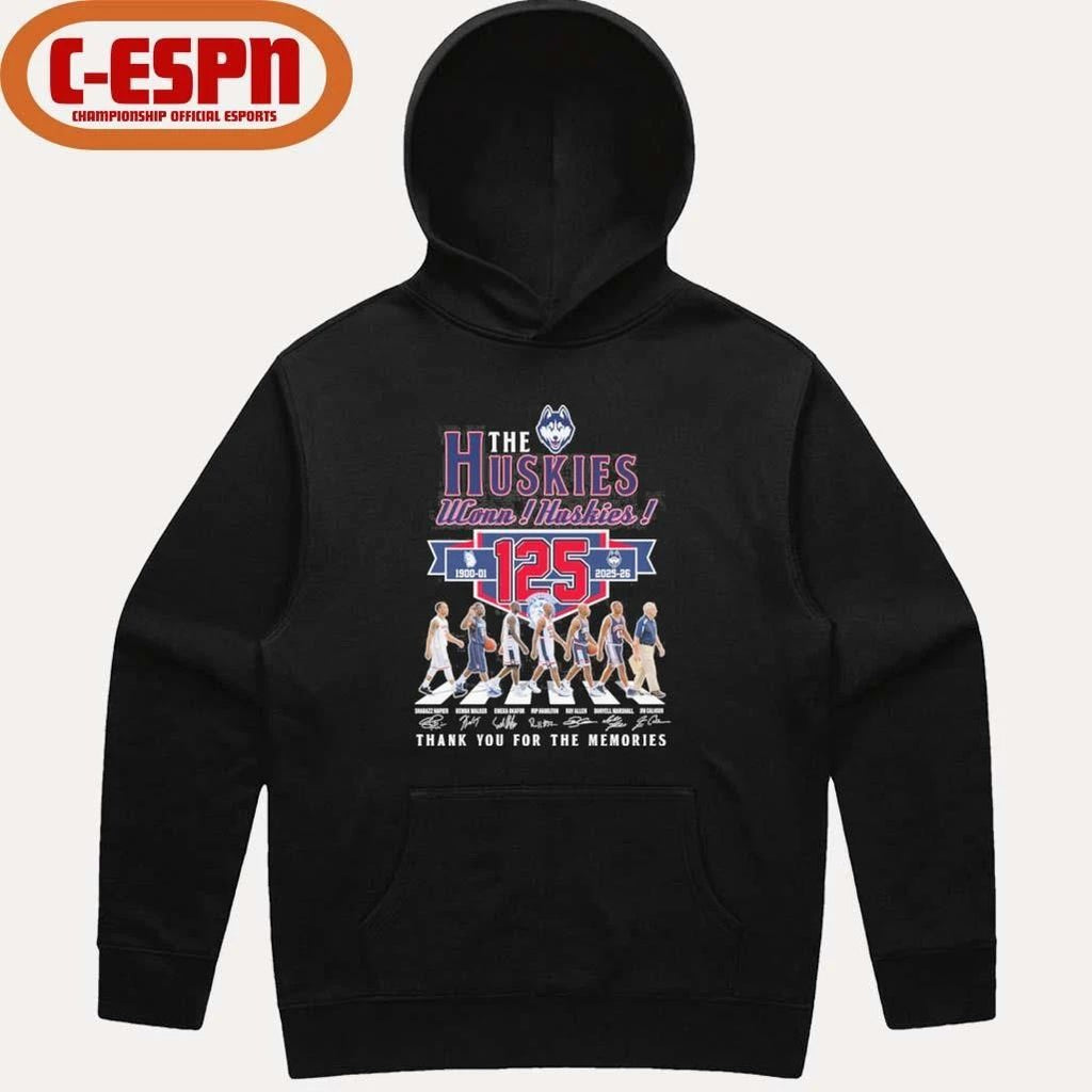 The Uconn Huskies Men’s Basketball Abbey Road Shirt
