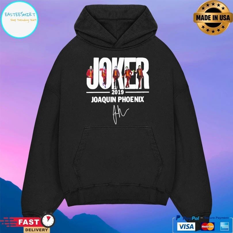 Joker 2019 Joaquin Phoenix Signature T-shirt