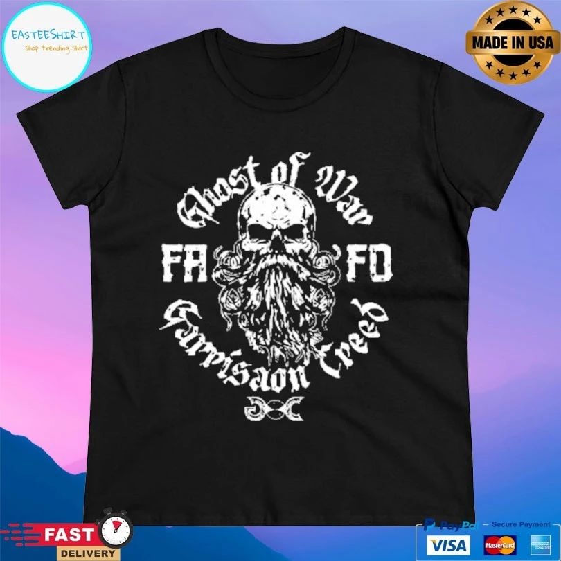 Ghost Of War Fa Fd Garrisaon Creed T-shirts