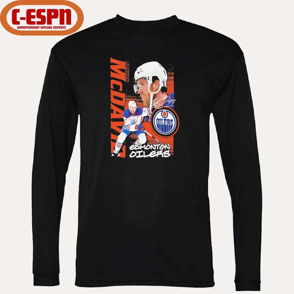 Connor McDavid Edmonton Oilers Vintage Playmaker T-Shirt