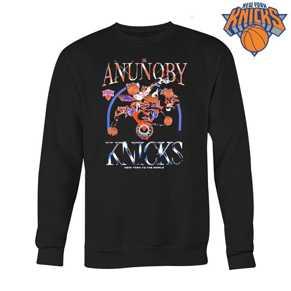 OG Anunoby New York Knicks New York To The World 2026 NBA Finals Shirt