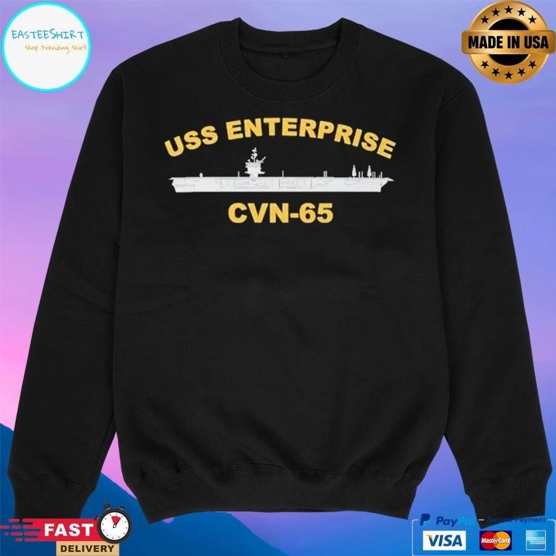 USS Enterprise Cvn-65 Ship T-shirt