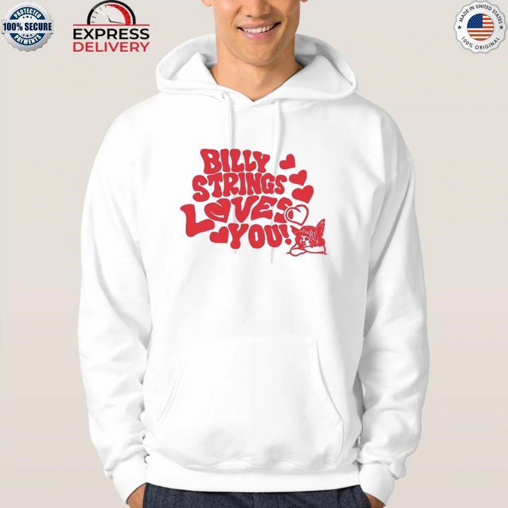 Billy Strings Winter 2026 Tour Merch Billy Strings Loves You Shirt