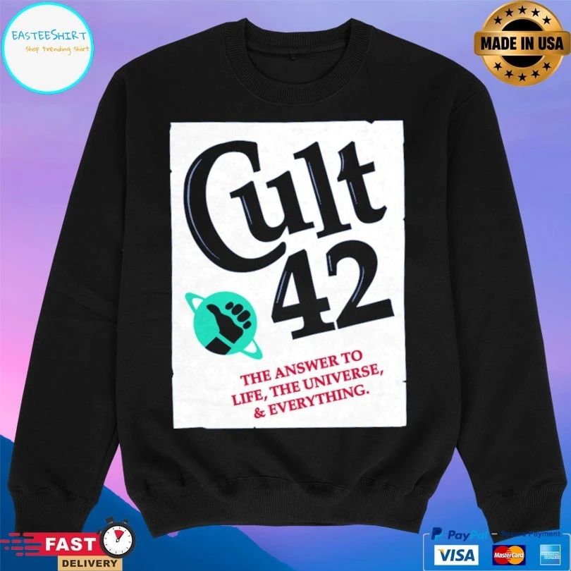 Cult 42 The Answer To Life The Universe And Everything T-shirt