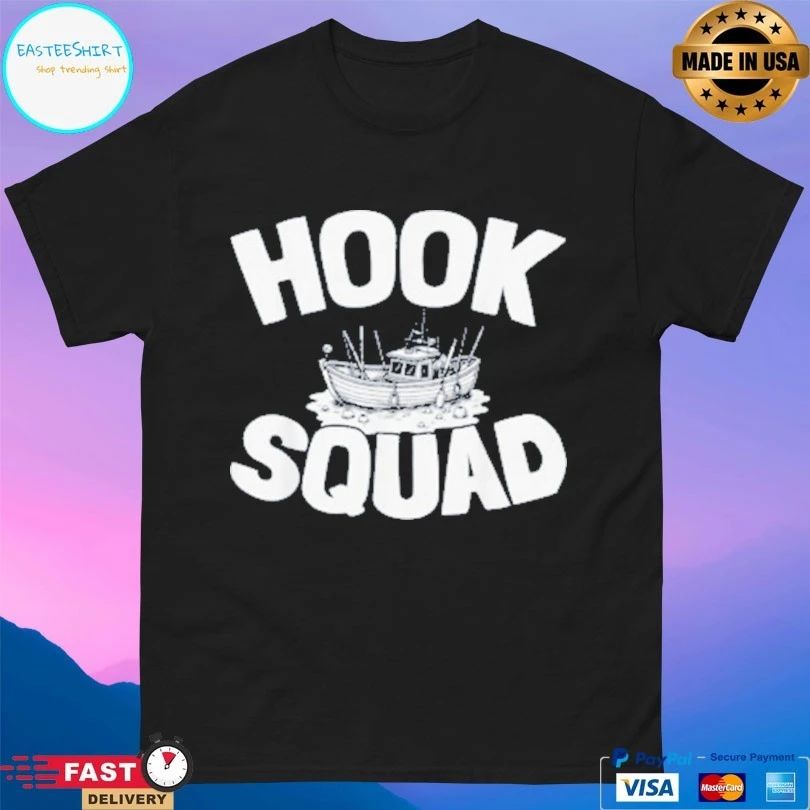 Ocean Fisherman Hook Squad T-shirt