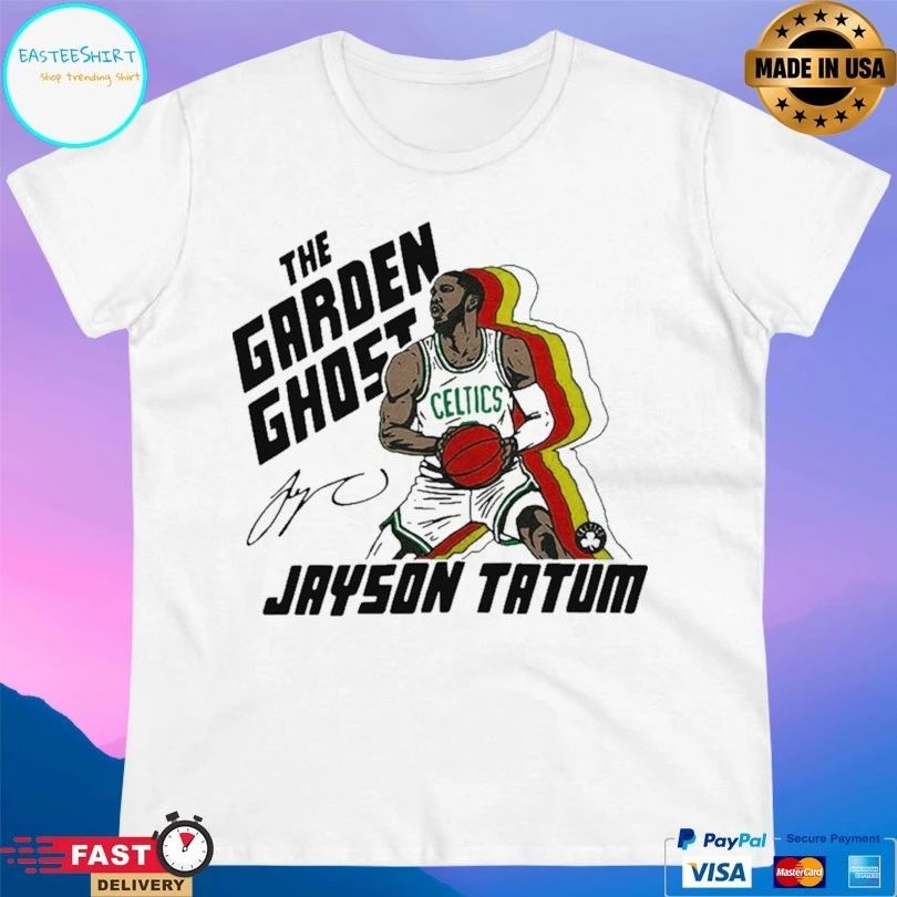 The Garden Ghost Jayson Tatum Signatures T-shirt