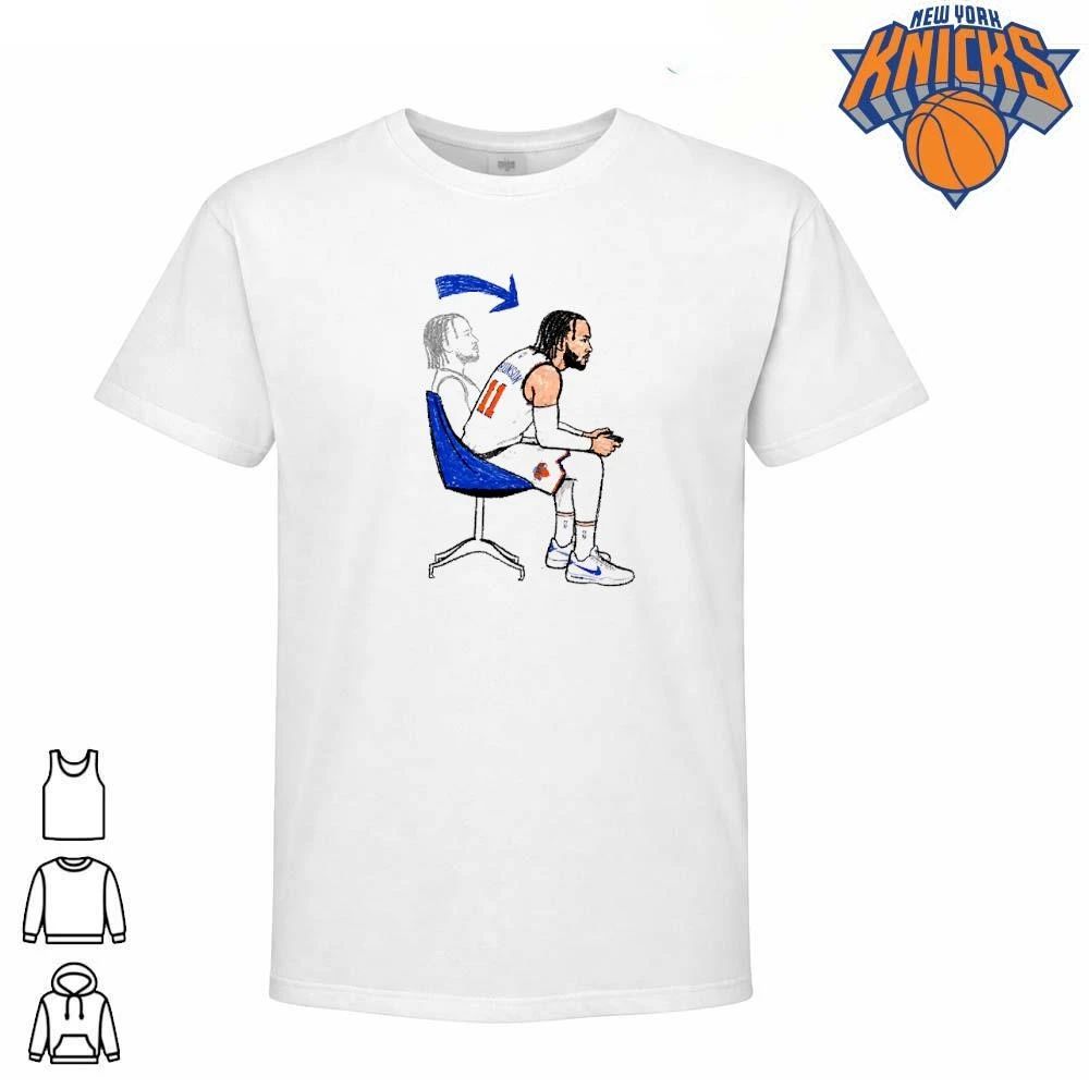 New York Knicks Champions NBA 2026 Jalen Brunson Leaning Forward Gamer Meme Shirt