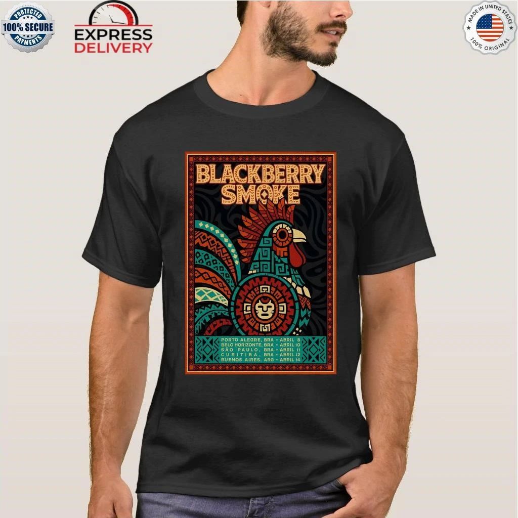 Blackberry Smoke Brazil And Argentina Tour April 2026 Shirt