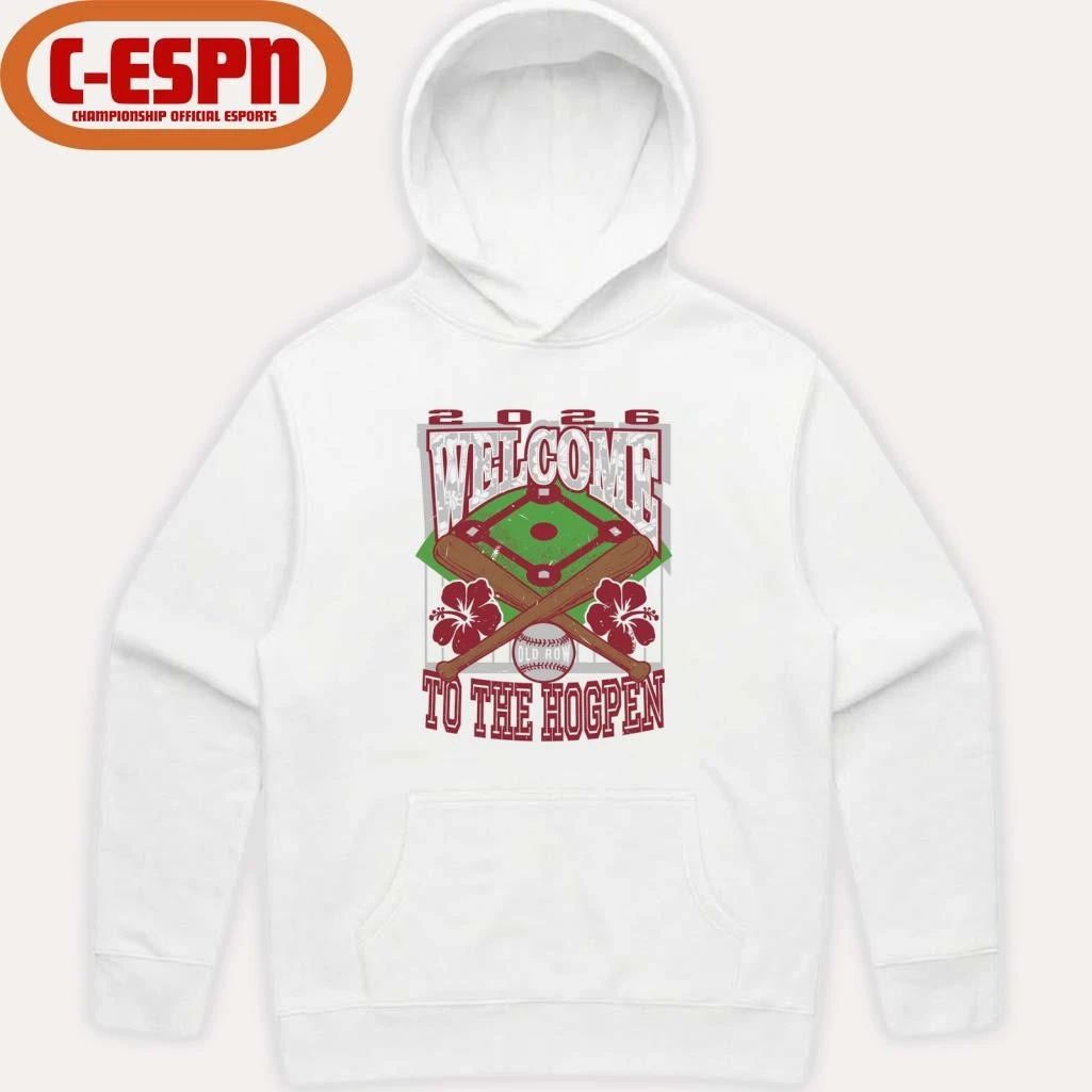 Arkansas Razorbacks Welcome To The Hogpen Baseball Shirt