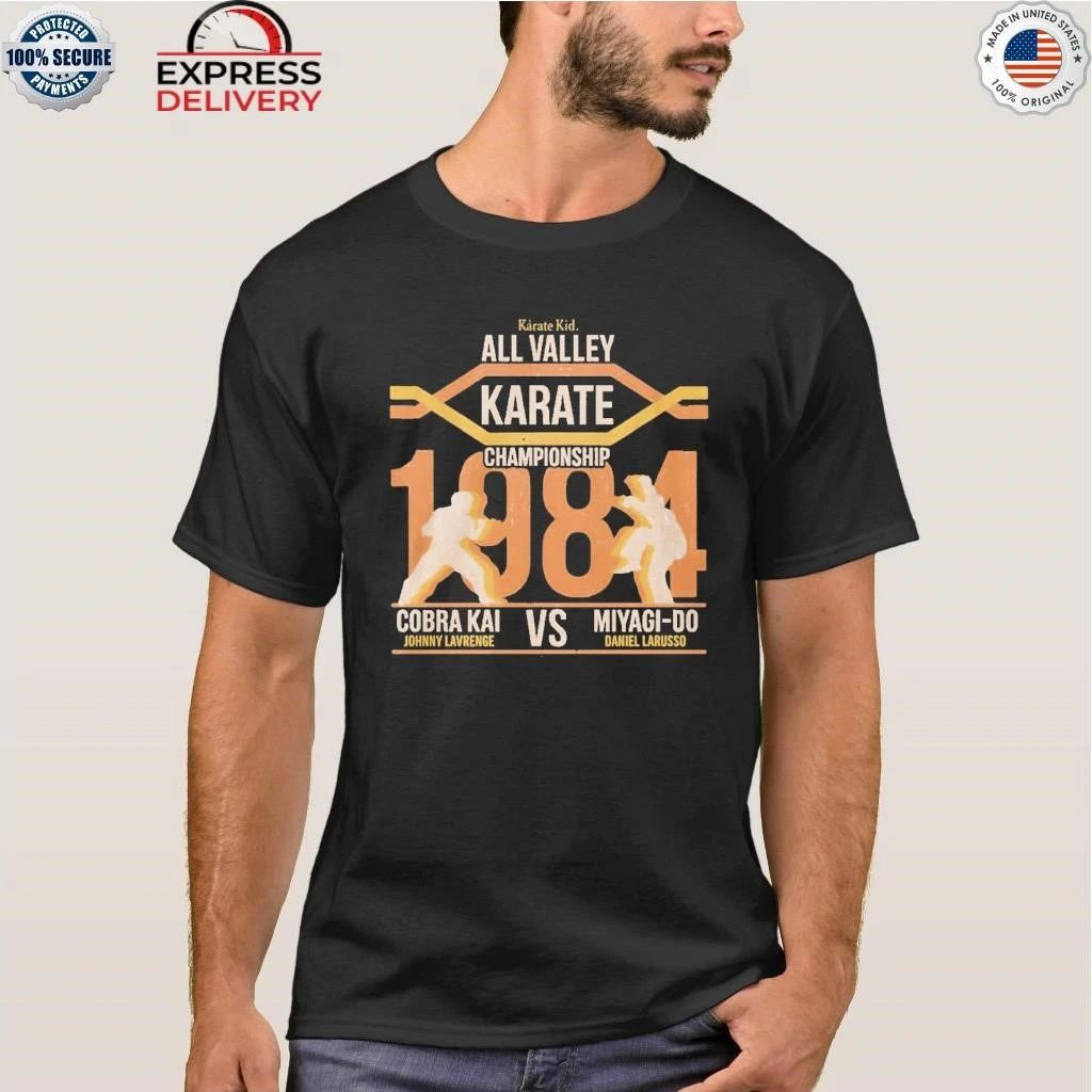 All Valley Karate Championship 1984 Cobra Kai Vs Miyagi Do Karate Kid Shirt