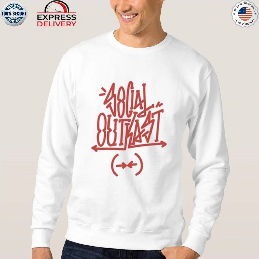 Brotherakia Social Outkast Red Tag Shirt