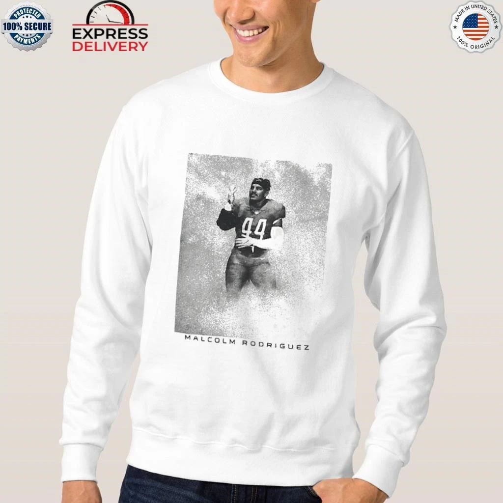 Malcolm Rodriguez Detroit Lions Majestic Threads Graphic Shirt
