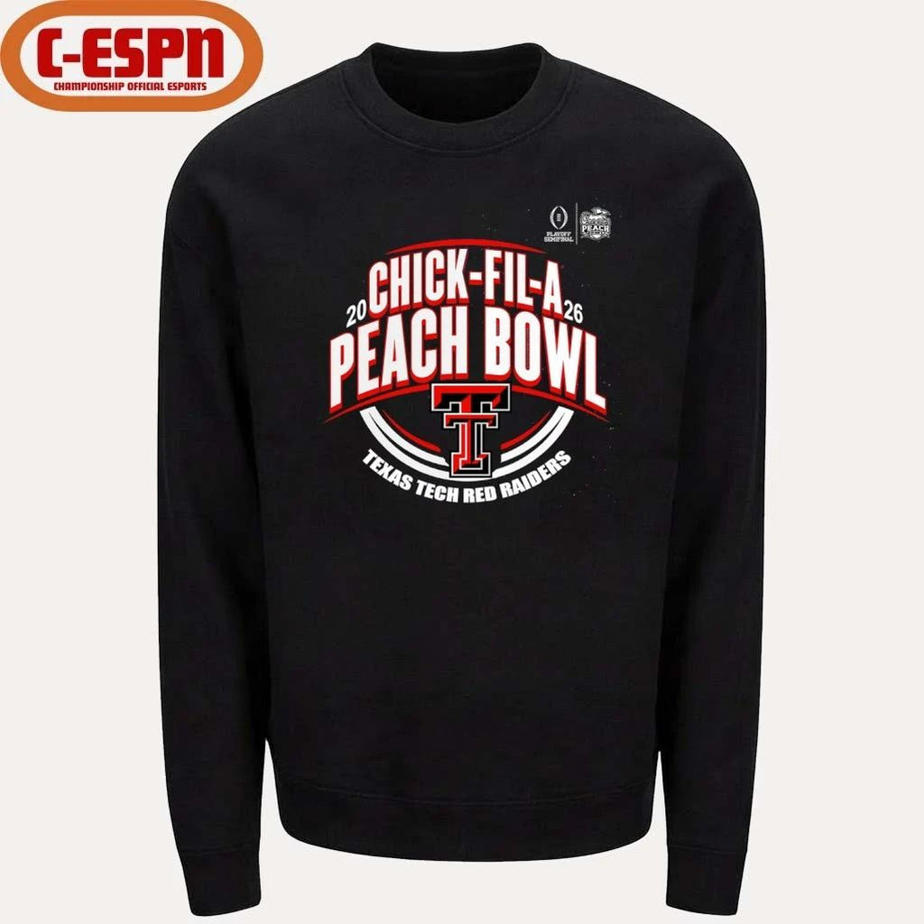 Texas Tech Football CFP Semifinal At The Peach Bowl 2026 T-Shirt