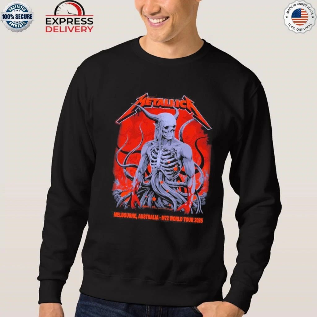 Metallica Melbourne Merchandise Shirt