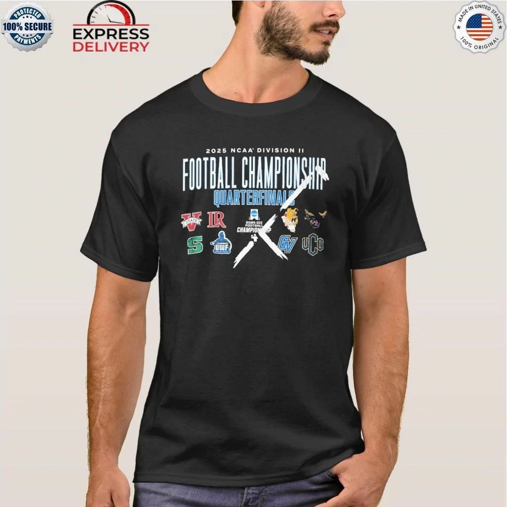 Ncaa Division II Football Championship Quarterfinals 2025 Shirt