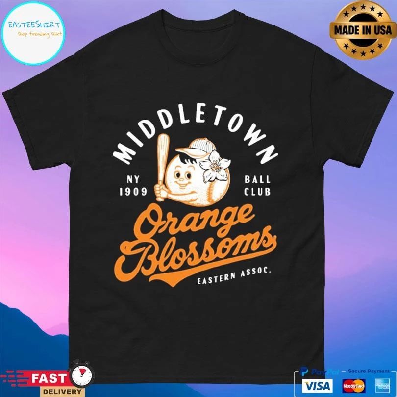Middletown Orange Blossoms Eastern Assoc Ny 1909 Ball Club T-shirts