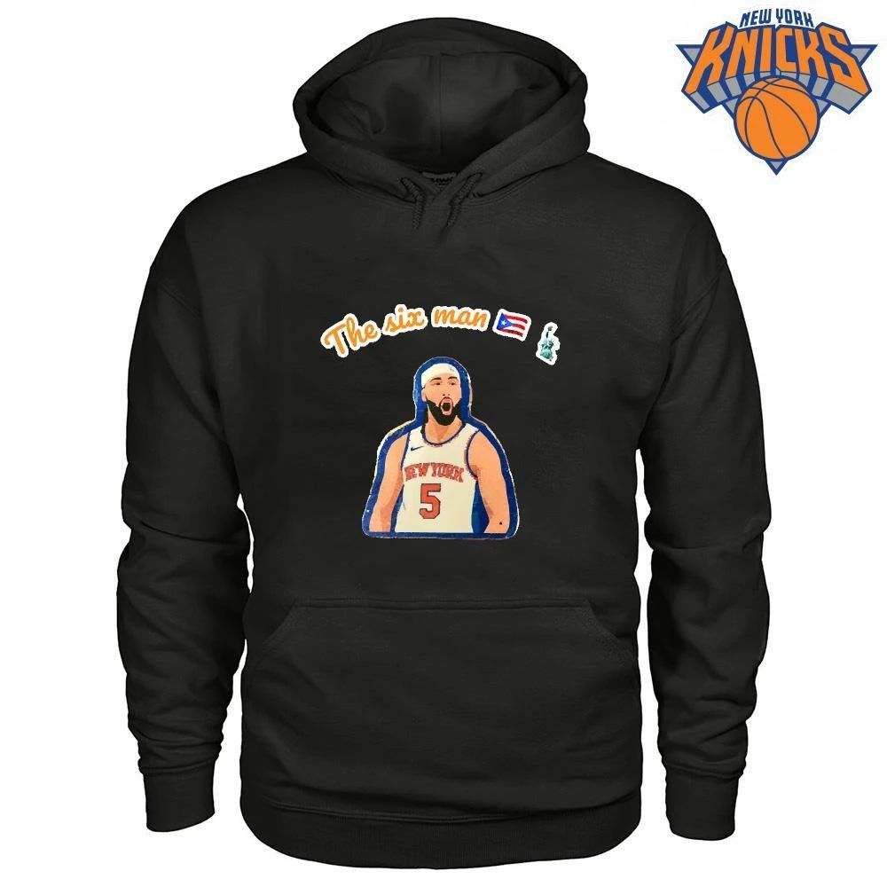 New York Knicks Champions NBA 2026 Miles McBride The Six Man Puerto Rico Shirt