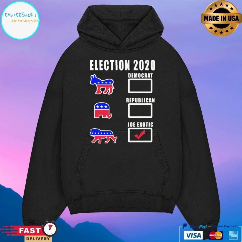 Election 2020 Democrat Republican Joe Exotic T-shirt