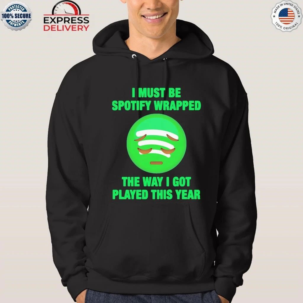 I Must Be Wrapped The Way I Got Played This Year Shirt