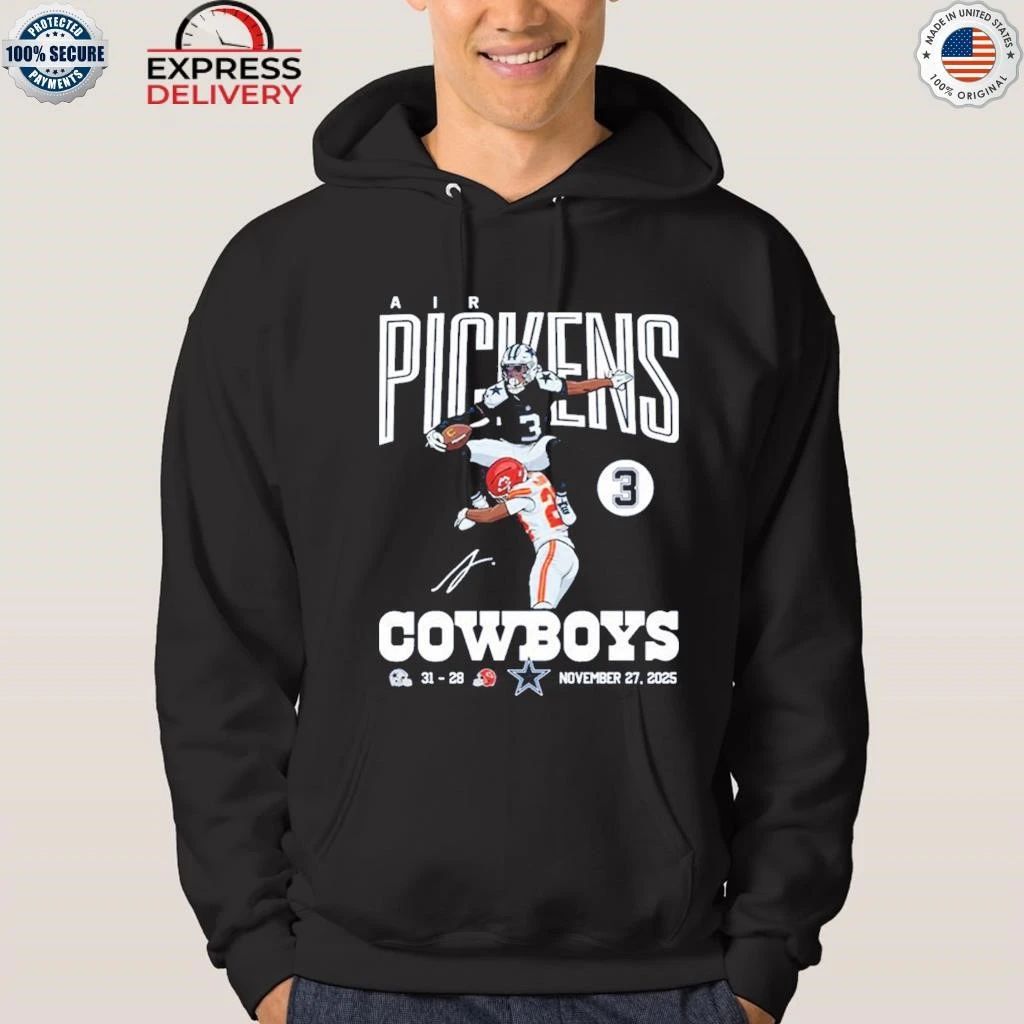 Air Pickens Cowboys 31-28 Chiefs November 27 2025 Shirt