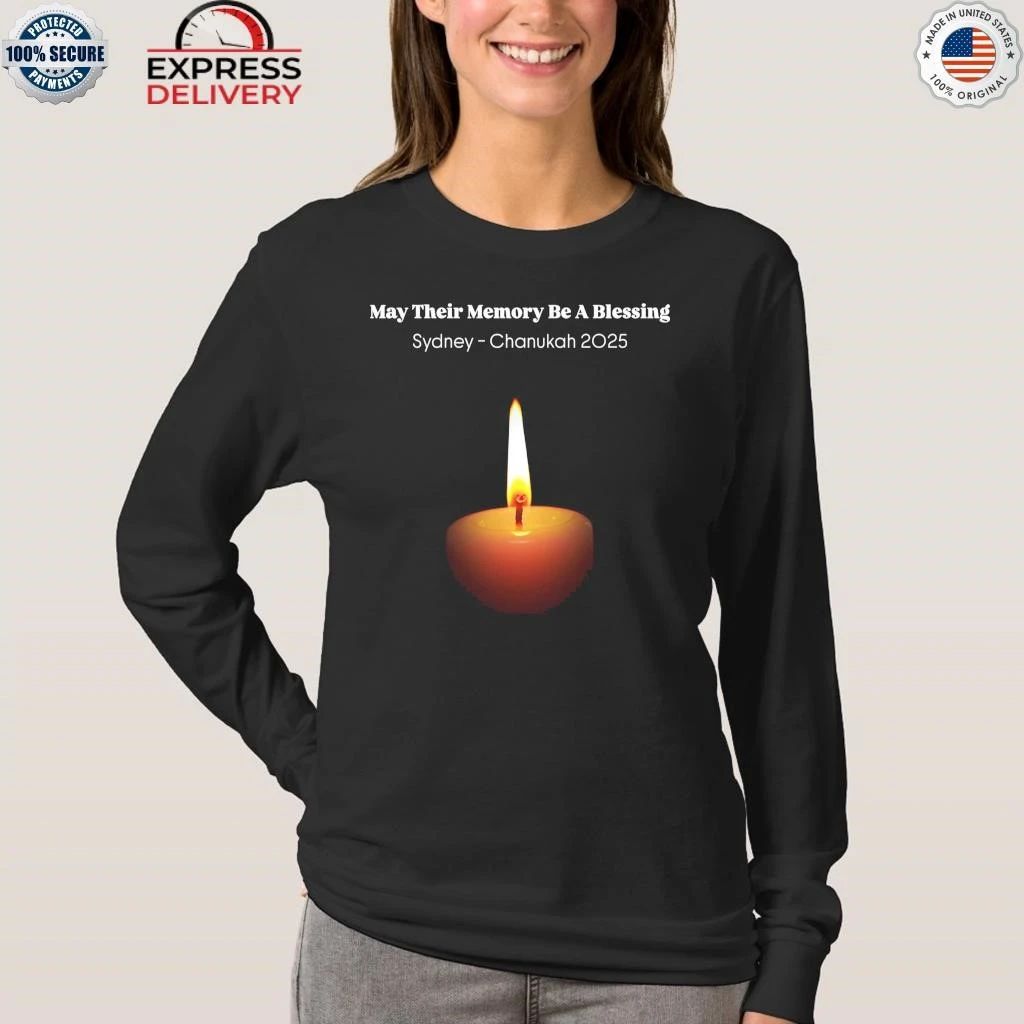 May Their Memory Be A Blessing Sydney Chanukah 2025 Shirt