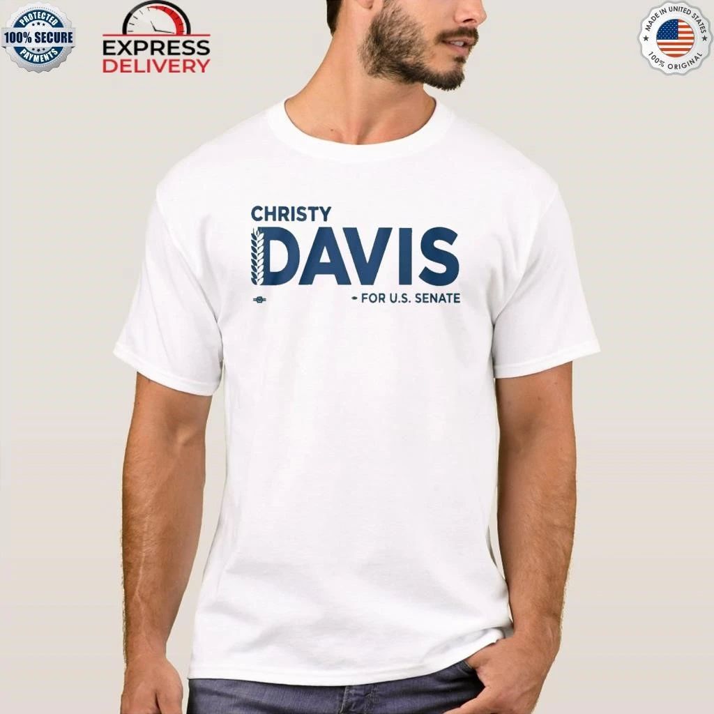Christy Davis For Us Senate Logo Shirt