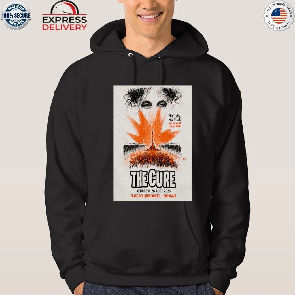 The Cure Aug 28 2026 In Bordeaux FR Shirt