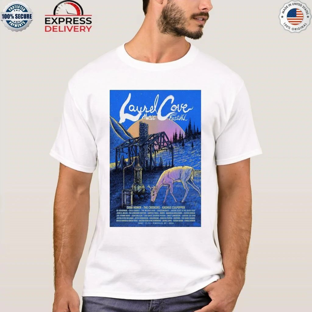 Laurel Cove Music Festival June 11-13 2026 Pineville KY Shirt