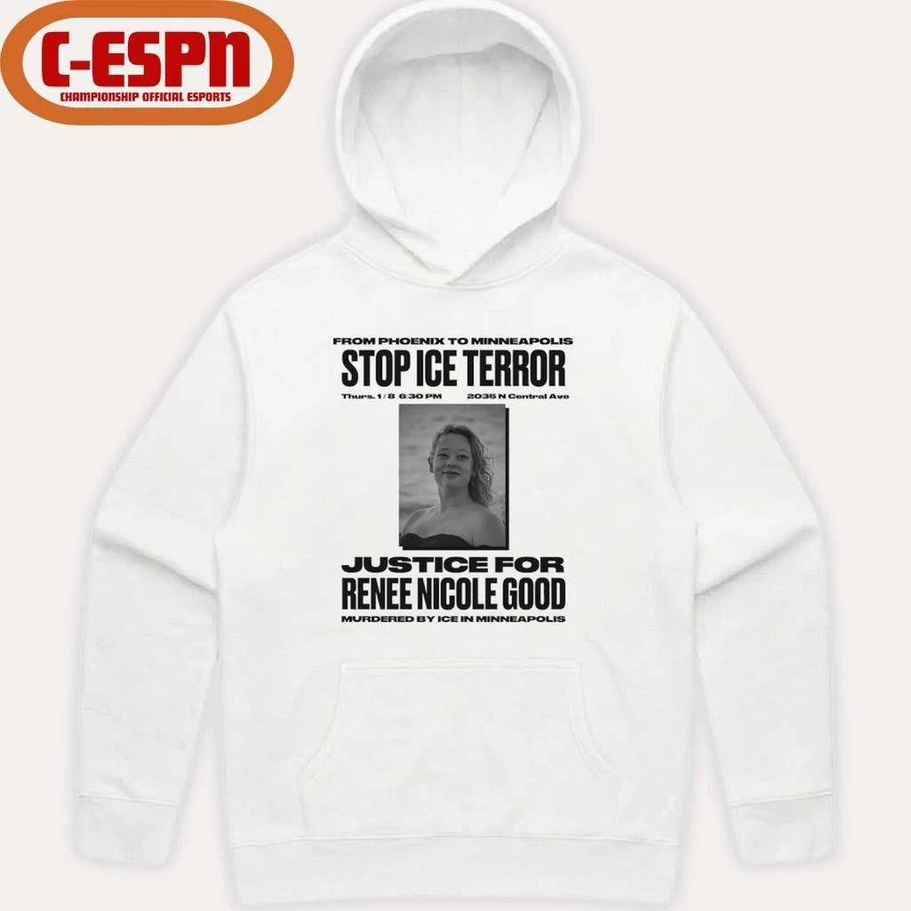 Stop Ice Terror Justice For Rene Nicole Good T-Shirt