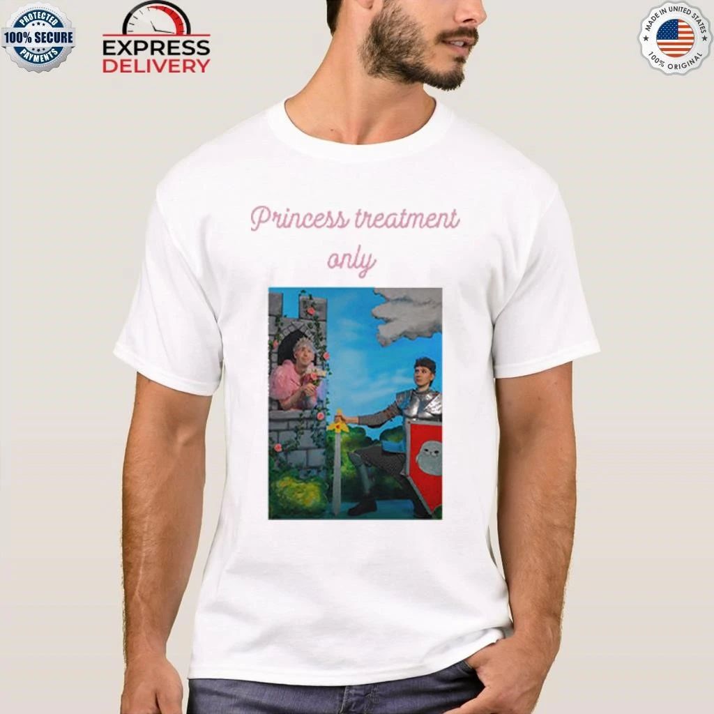 Dan Howell And Phil Lester Princess Treatment Only Shirt