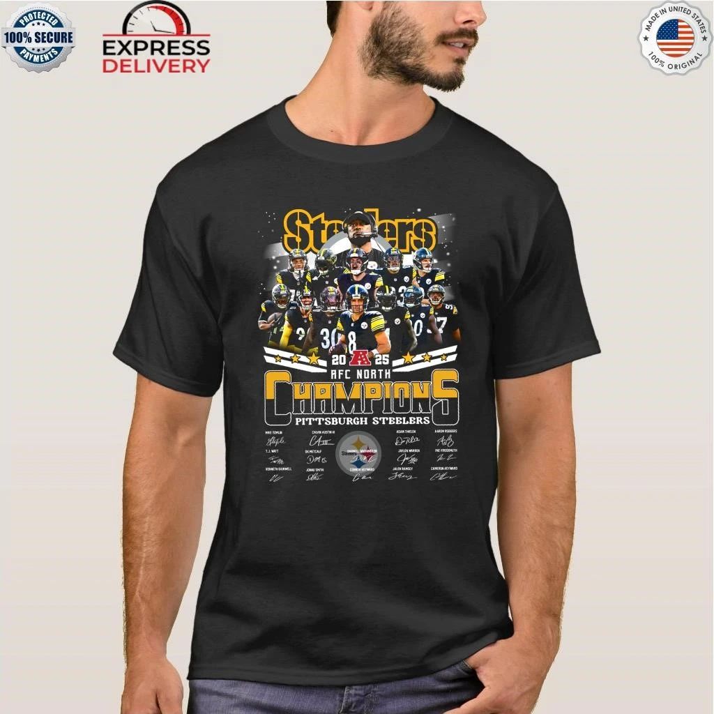 Pittsburgh Steeblers North Champions 2025 Shirt