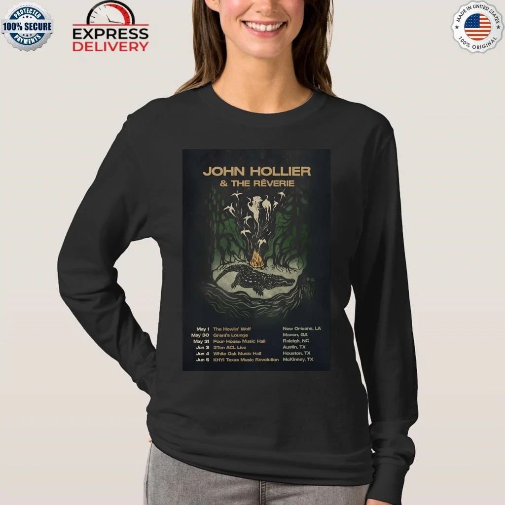 John Hollier & the Rêverie Tour 2026 Shirt
