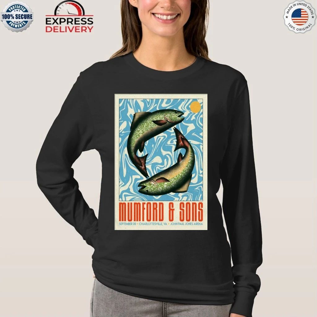 Mumford And Sons John Paul Jones Arena in Charlottesville VA Sept 20 2026 Shirt