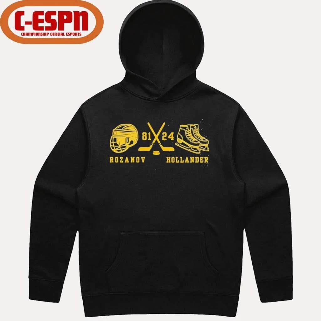 Rozanov And Hollander Boston Raiders Hockey Shirt