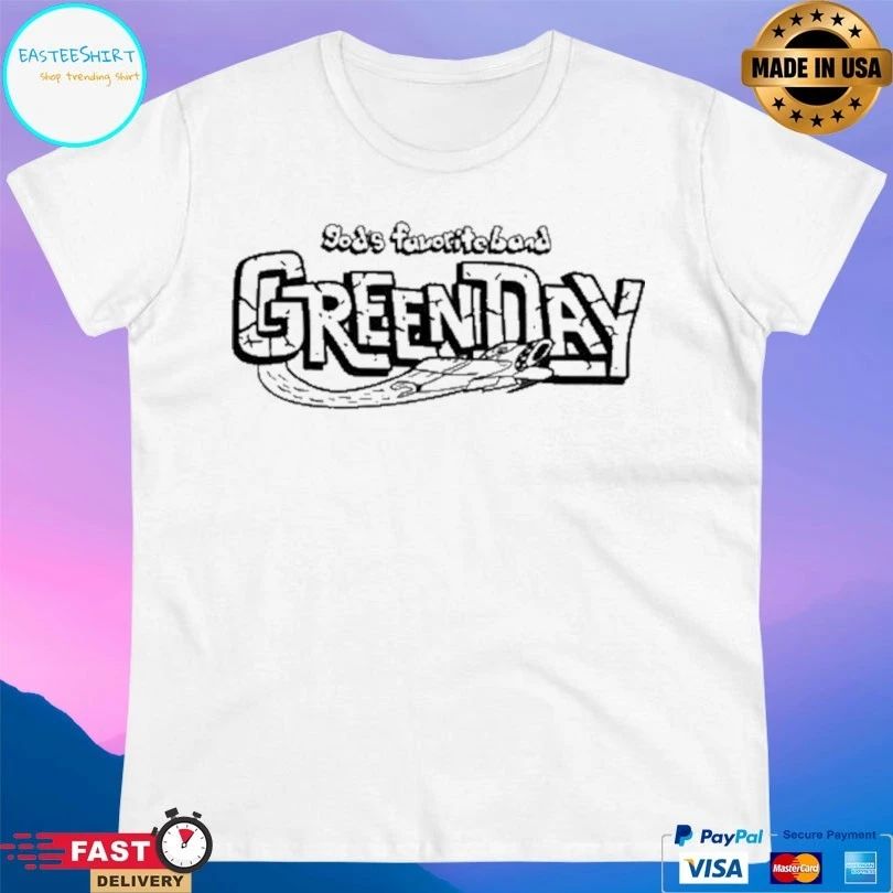 God’s Favorite Band Green Day T-shirts