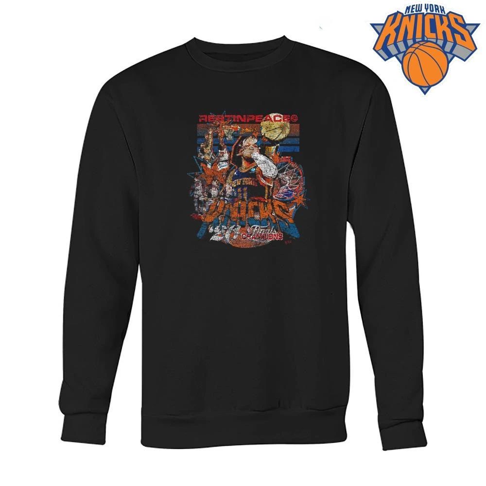 Rest In Peace New York Knicks 2026 Finals Champions Distressed Shirt
