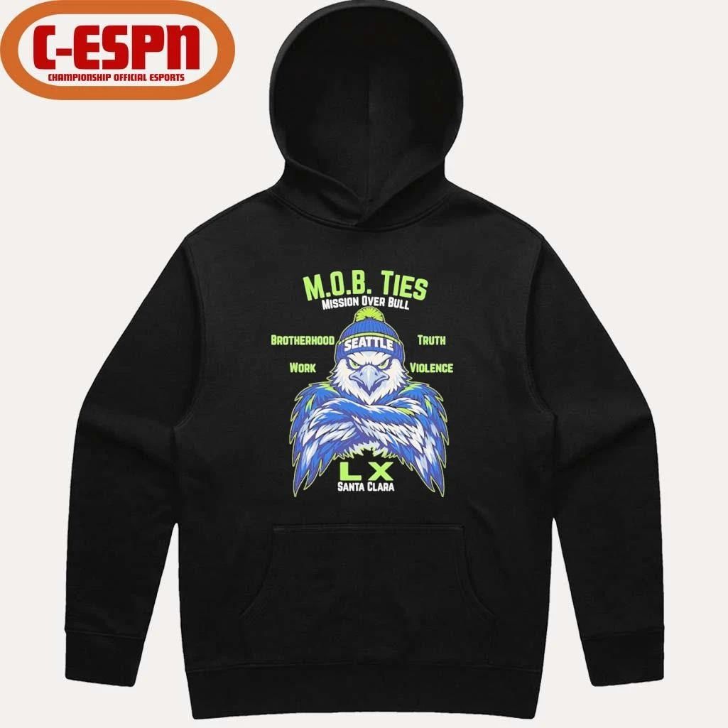 Seattle Football MOB Ties Mission Over Bull Shirt