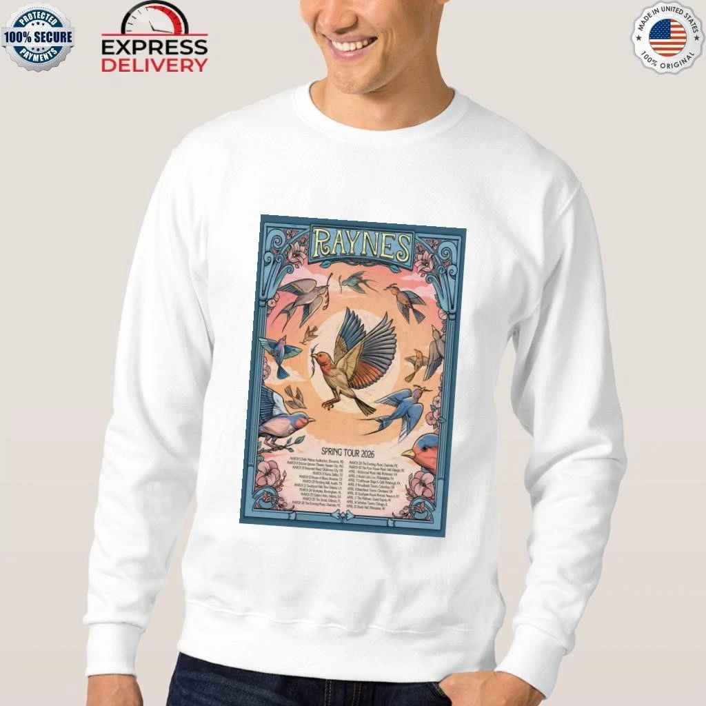 Raynes Spring Tour March Apr 2026 Shirt