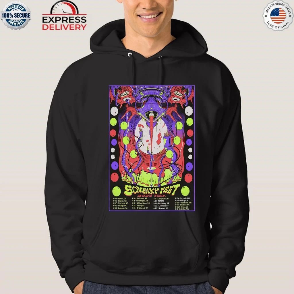 Squeaky Feet Tour Summer 2026 Shirt