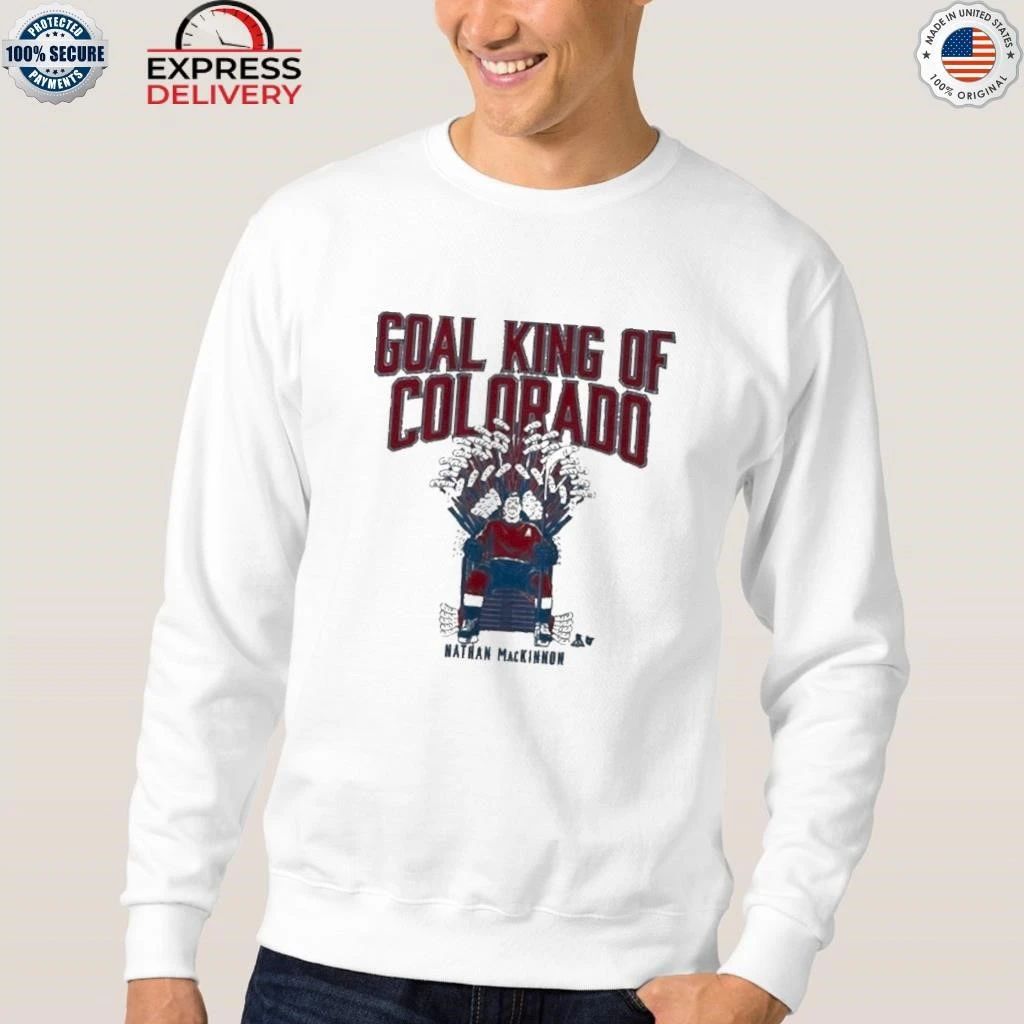 Nathan MacKinnon Goal King of Colorado Shirt