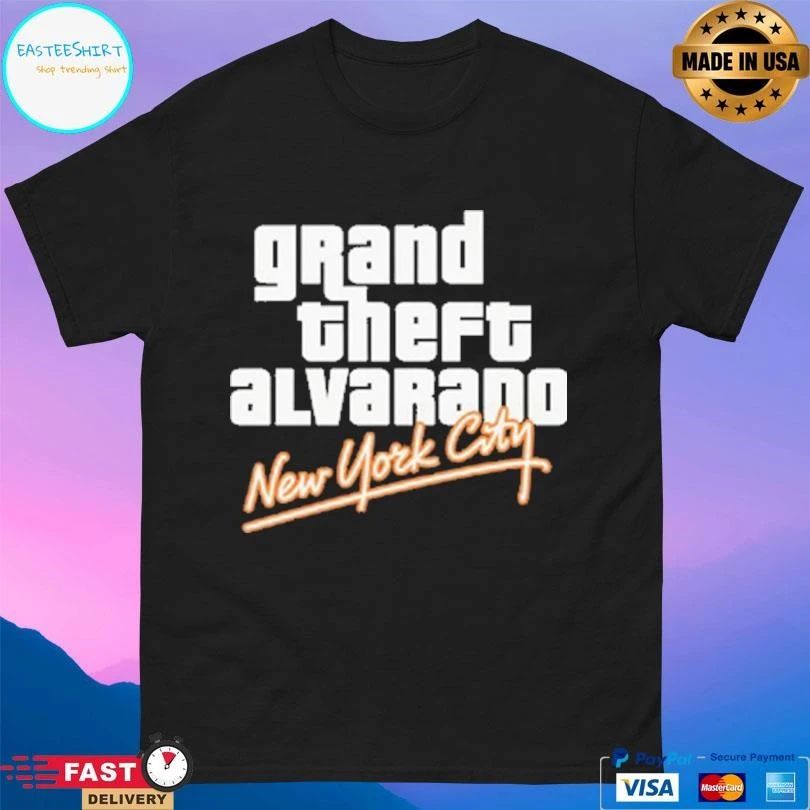 Grand Theft Alvarado New York City T-shirts