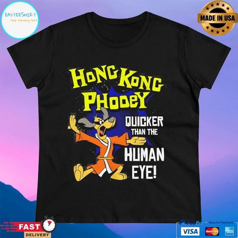 Hong Kong Phooey Quicker Than The Human Eye T-shirts