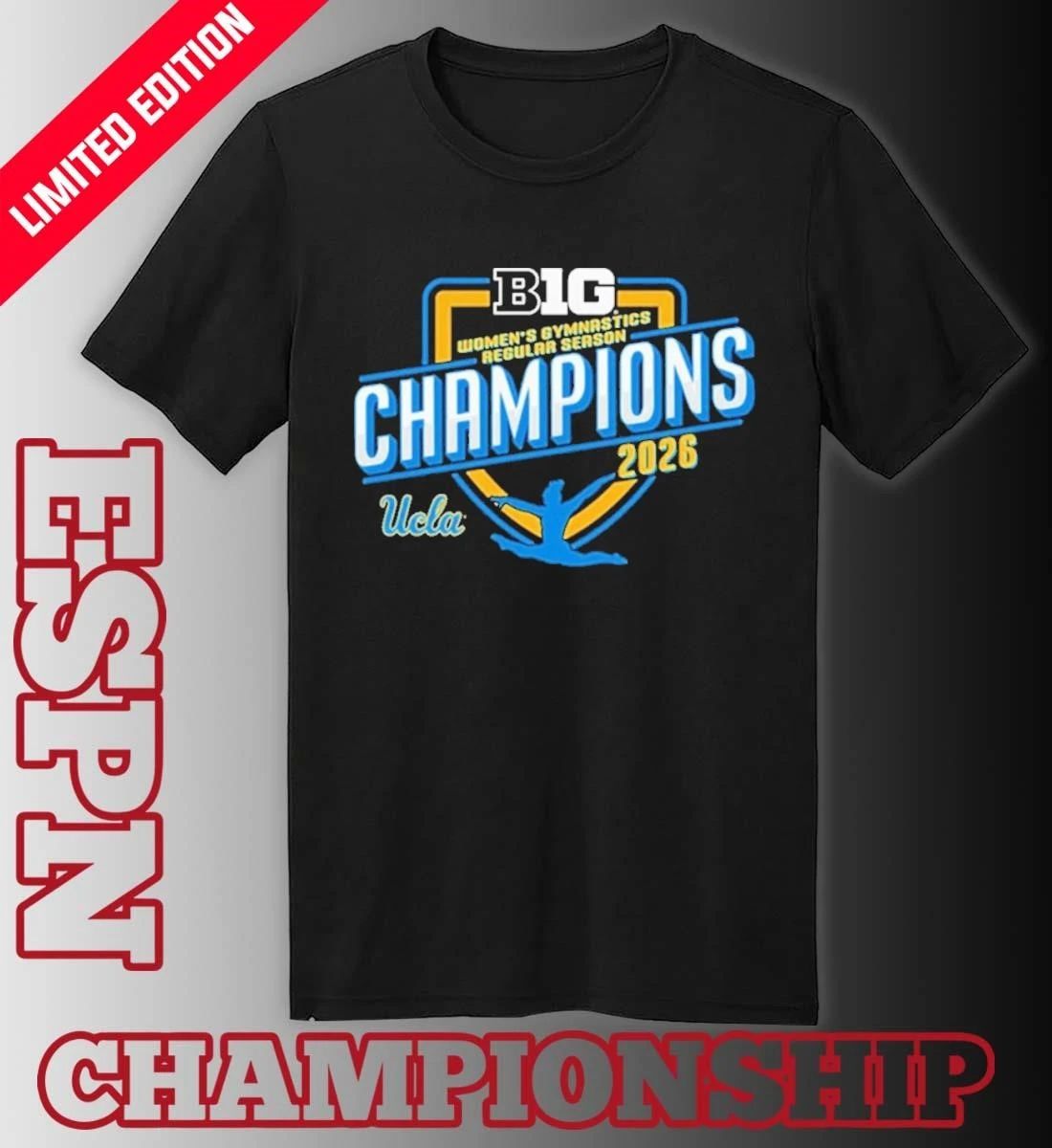UCLA Bruins 2026 Big Ten Women’s Gymnastics Regular Season Champions Shirt