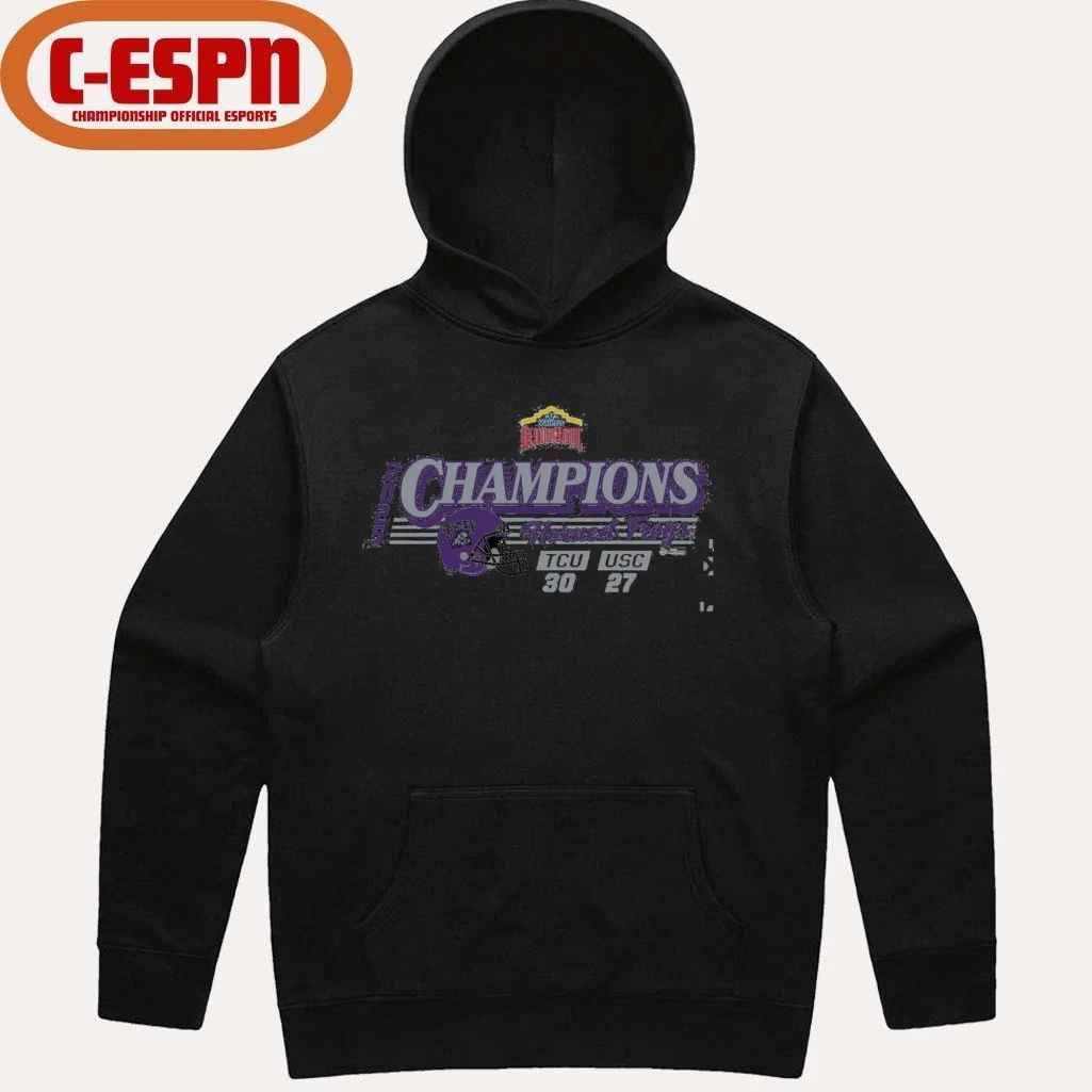 2025 Valero Alamo Bowl TCU CHAMPS SCORE Shirt