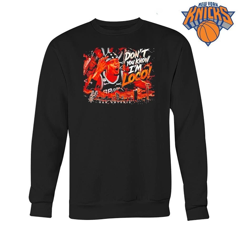 Victor Wembanyama San Antonio Spurs Dont You Know Im Loco Shirt